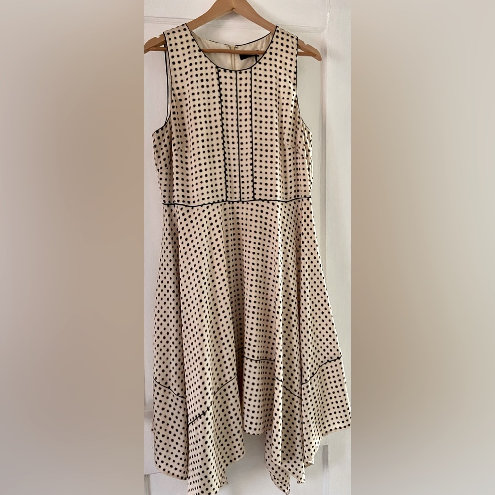 Donna Karan silky sleeveless dress